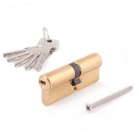 Цилиндровый механизм ABUS D6MM 80мм. (40/40) кл./кл. 5 кл. (латунь) /10 (Германия)