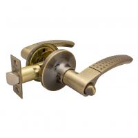 Ручки защелки дверные Apecs 8026-03-AB (без ключа/фиксатор) (бронза) (20)