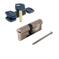 Цилиндровый механизм Apecs XR-80(35/45)-NI (ключ/ключ) (никель) 4 класс защиты (5/20)