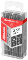 Сверло по металлу  5,0х86мм сталь Р6М5 "Rennbohr DYNAMIC" (20шт) коробка