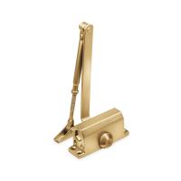 Доводчик дверной Notedo DC-030 колибри, до 30кг (золото RAL1036) (10)