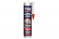 Герметик ТЕРМОСТОЙКИЙ силиконовый "TYTAN Professional" КРАСНЫЙ (315°С) 280мл (12)
