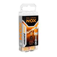 Магнитные насадки для бит PH 2х50мм "Nox MAGNEO RING" сталь S2, хвостовик Е6.3 (6шт) коробка (20)