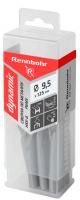 Сверло по металлу  9,5х125мм сталь Р6М5 "Rennbohr DYNAMIC" (1/10шт) коробка