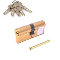 Цилиндровый механизм Apecs SM-80-G (ключ/ключ) (золото) (10/50)