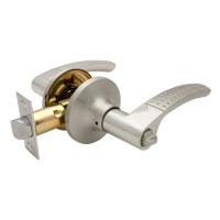 Ручки защелки дверные Apecs 8026-03-CRM/CR (без ключа/фиксатор) (хром матовый/хром) (20)