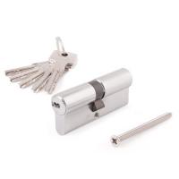 Цилиндровый механизм ABUS D6N 90мм. (45/45) кл./кл. 5 кл. (никель) /10 (Германия)