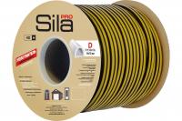 Уплотнитель "D" профиль 14х12мм черный (40м) "SILA PRO" (6)