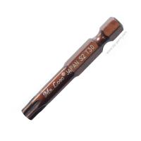 Биты TORX 30х50мм "Mr.Logo JAPAN" сталь S2, хвостовик Е6.3 (1/100) пакет