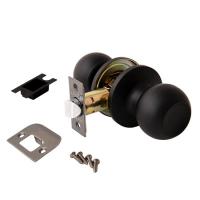 Ручки защелки дверные Vanger 6072-05-BLM (без фиксатора) (черный матовый) (30)