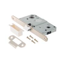 Защелка дверная металлическая с фиксацией Apecs 5300-WC-NI (никель) (30)