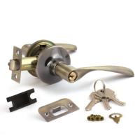 Ручки защелки дверные Avers 8023-01-AВ (ключ/фиксатор) (бронза) (24)