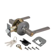 Ручки защелки дверные Avers 8083-01-GRF (ключ/фиксатор) (графит) (24)