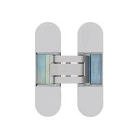 Петля скрытой установки Apecs 110*30-3D-Z-CRM (R15) врезная (матовый хром) (2шт/уп) (60)