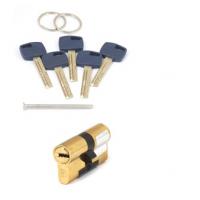 Цилиндровый механизм Apecs XR-60-G (ключ/ключ) (золото) 4 класс защиты (5/20)