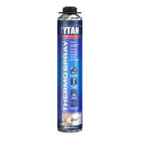 Пена утеплитель ПРОФИ летний «TYTAN Professional THERMOSPRAY» полиуретановый 870мл (+5°C до +30°C) (12) Турция