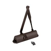 Доводчик дверной Dorma TS 68 EN 2/3/4 с рычагом, от 50 до 120кг (черно-коричневый) (14)
