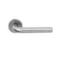Ручки раздельные дверные Apecs H-0201-INOX/201 (нержавеющая сталь) (40)