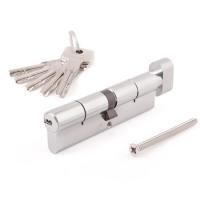 Цилиндровый механизм ABUS KD6N 110мм. (55/K55) кл./верт. 5 кл. (никель) /10 (Германия)