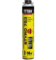 Пена клей ПРОФИ всесезонный «TYTAN Professional STYRO 753» для теплоизоляции 750мл (-10°С до +30°С) (12)