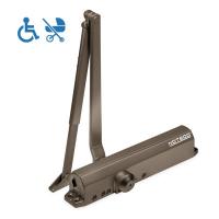 Доводчик дверной Notedo DC-080-180 DA+BC от 80 до 180кг (бронза RAL7013) (6)
