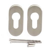 Накладка под ЦМ Апекс DP-C-09-INOX (нержавеющая сталь) (10)