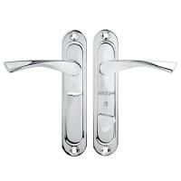Ручки на планке AVERS HP-42.0123-S-C-CR-L под сувальдный ключ (левая) (хром) (1/36)