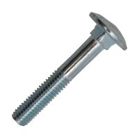 Болт мебельный M8*40 цинк (60шт) DIN 603 (12)