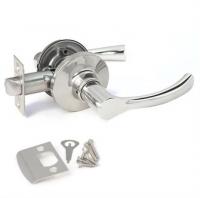 Ручки защелки дверные SOLLER R3905 ETCP хром с кл.(рычаг) (24)