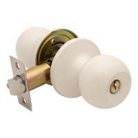 Ручки защелки дверные Avers 6072-01-W (ключ/фиксатор) (белый) (24)