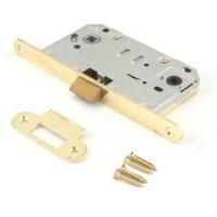 Защелка дверная пластмассовая с фиксацией Apecs 5300-P-WC-G (золото) (5/40)