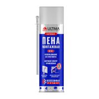 Пена монтажная бытовая всесезонная «ULTIMA» 340мл (-10°C до +30°C) (12)