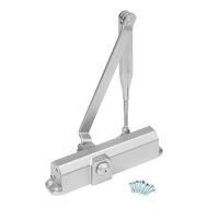 Доводчик дверной Dorma TS COMPACT EN 2/3/4 с рычагом, до 120кг (серебро) (14)