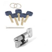 Цилиндровый механизм Apecs XR-60-C15-NI (ключ/вертушка) (никель) 4 класс защиты (5/20)